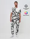 Мужская пижама с брюками / Узоры