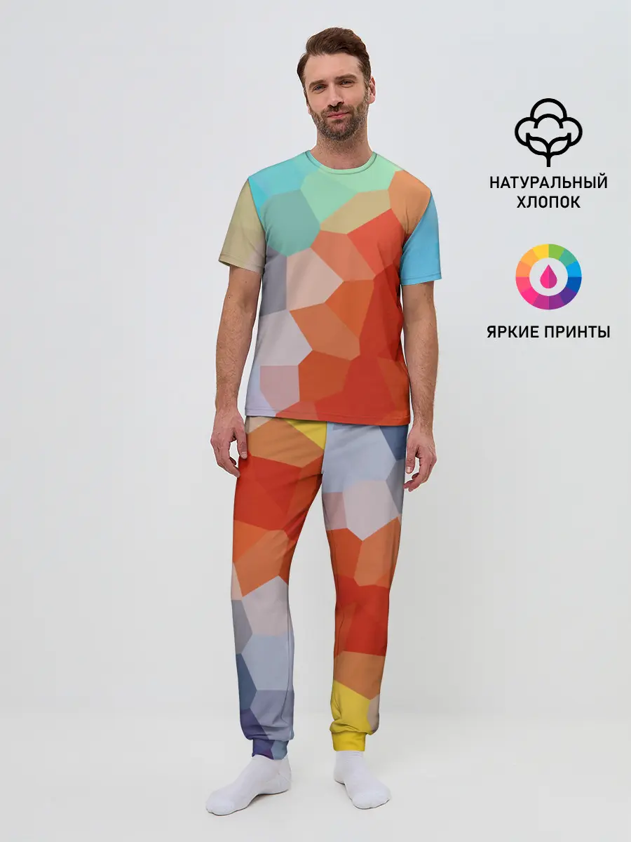 Мужская пижама с брюками / Пикси кристаллы