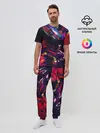 Мужская пижама с брюками / DIGITAL STRIPES