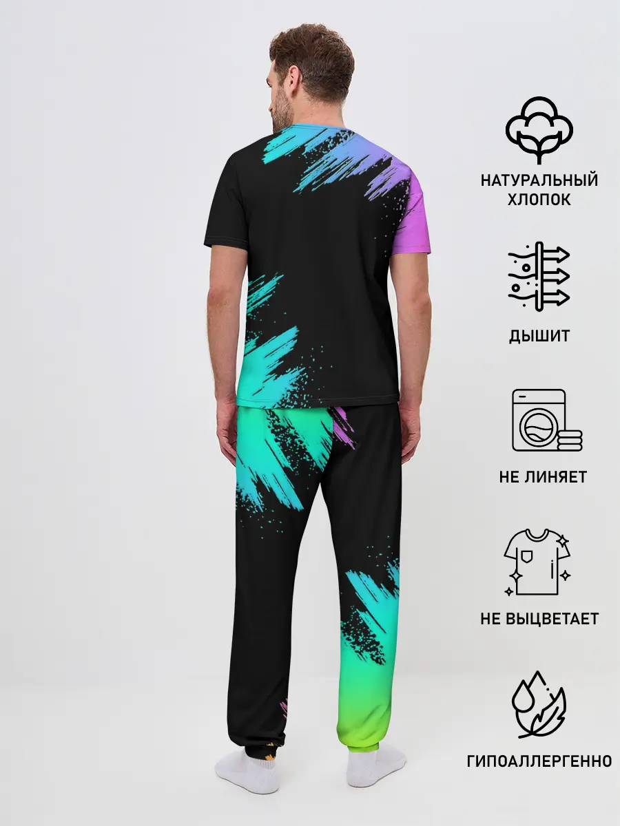 Мужская пижама с брюками / Marshmello