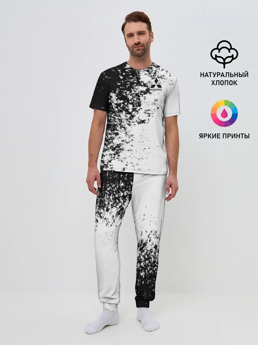 Мужская пижама с брюками / Mitsubishi