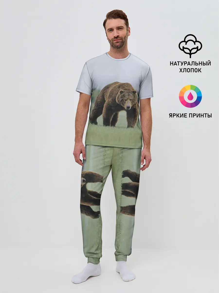 Мужская пижама с брюками / Россия