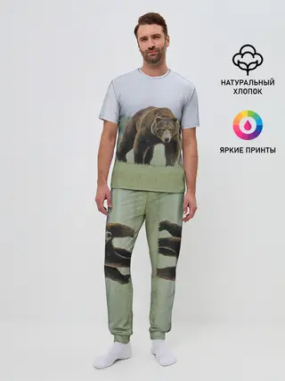 Мужская пижама с брюками / Россия