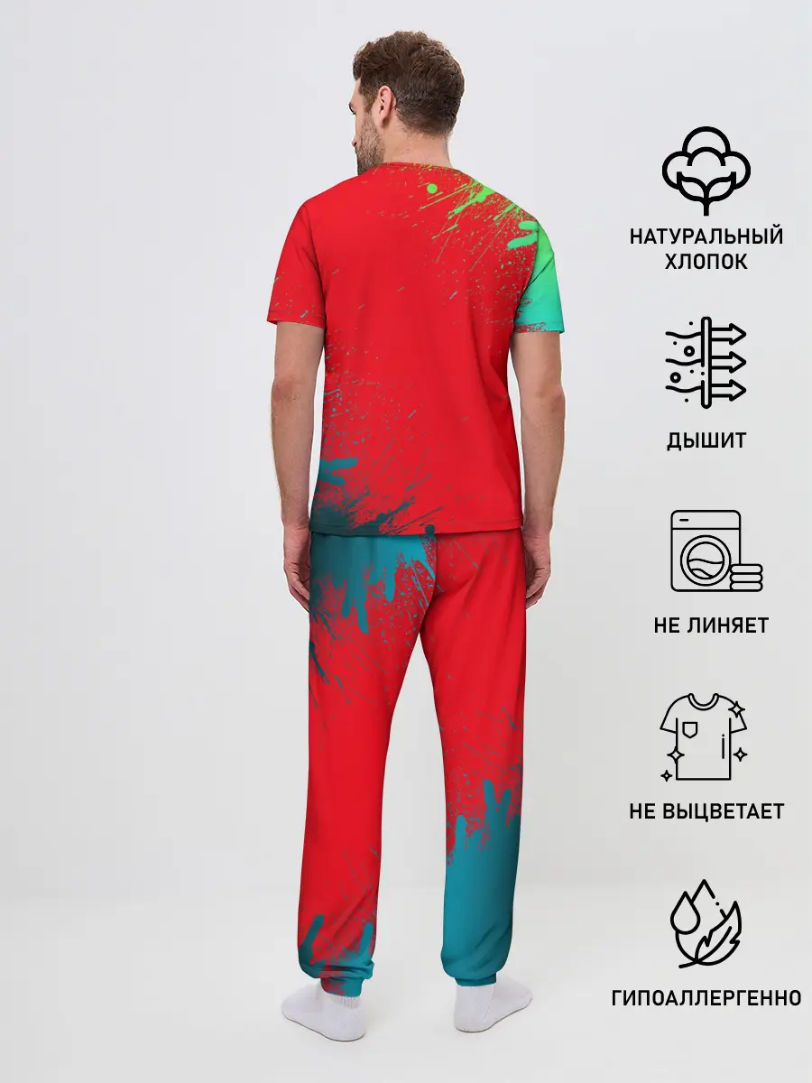 Мужская пижама с брюками / SUBARU