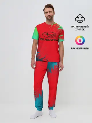Мужская пижама с брюками / SUBARU