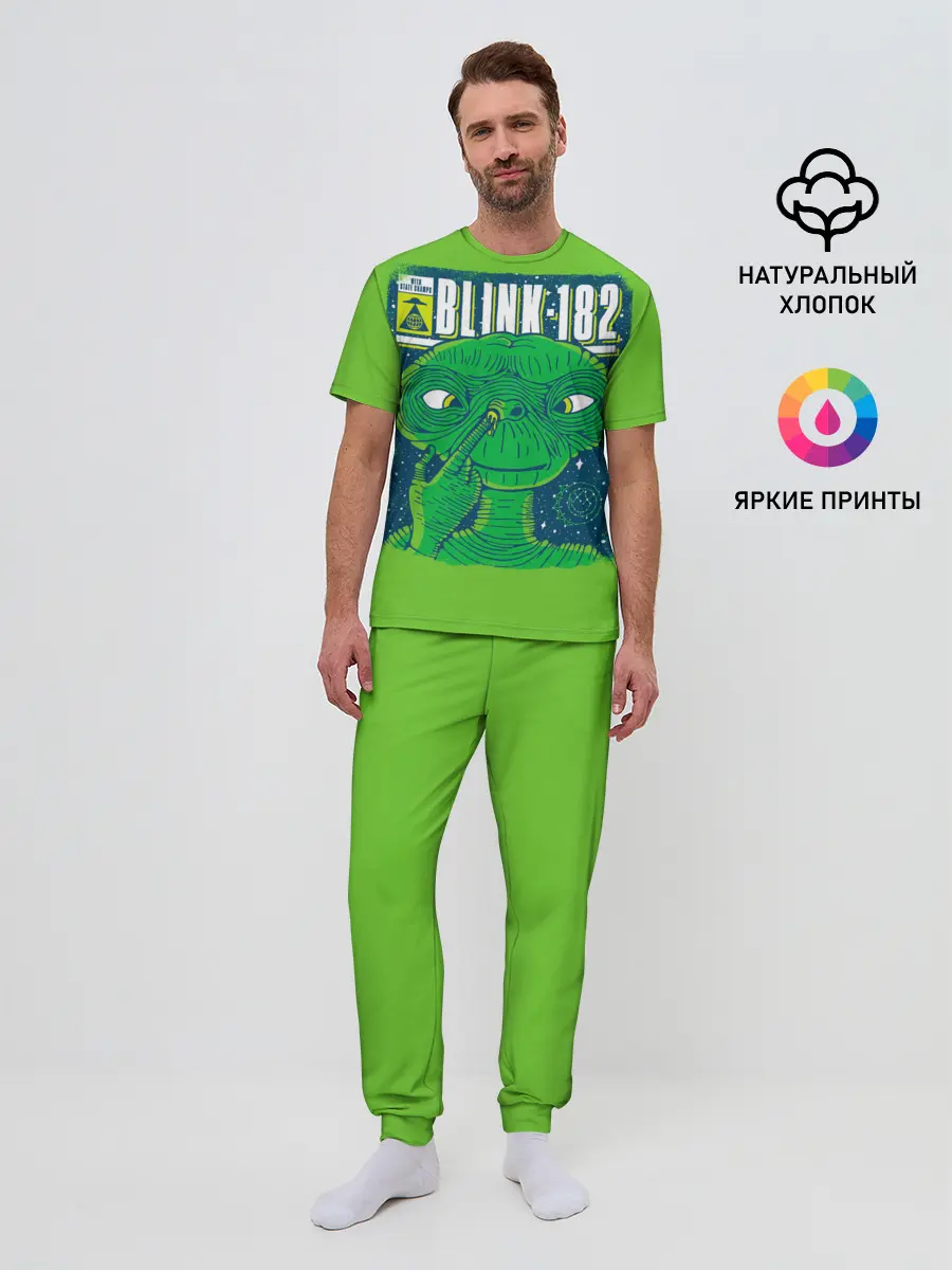 Мужская пижама с брюками / Blink-182