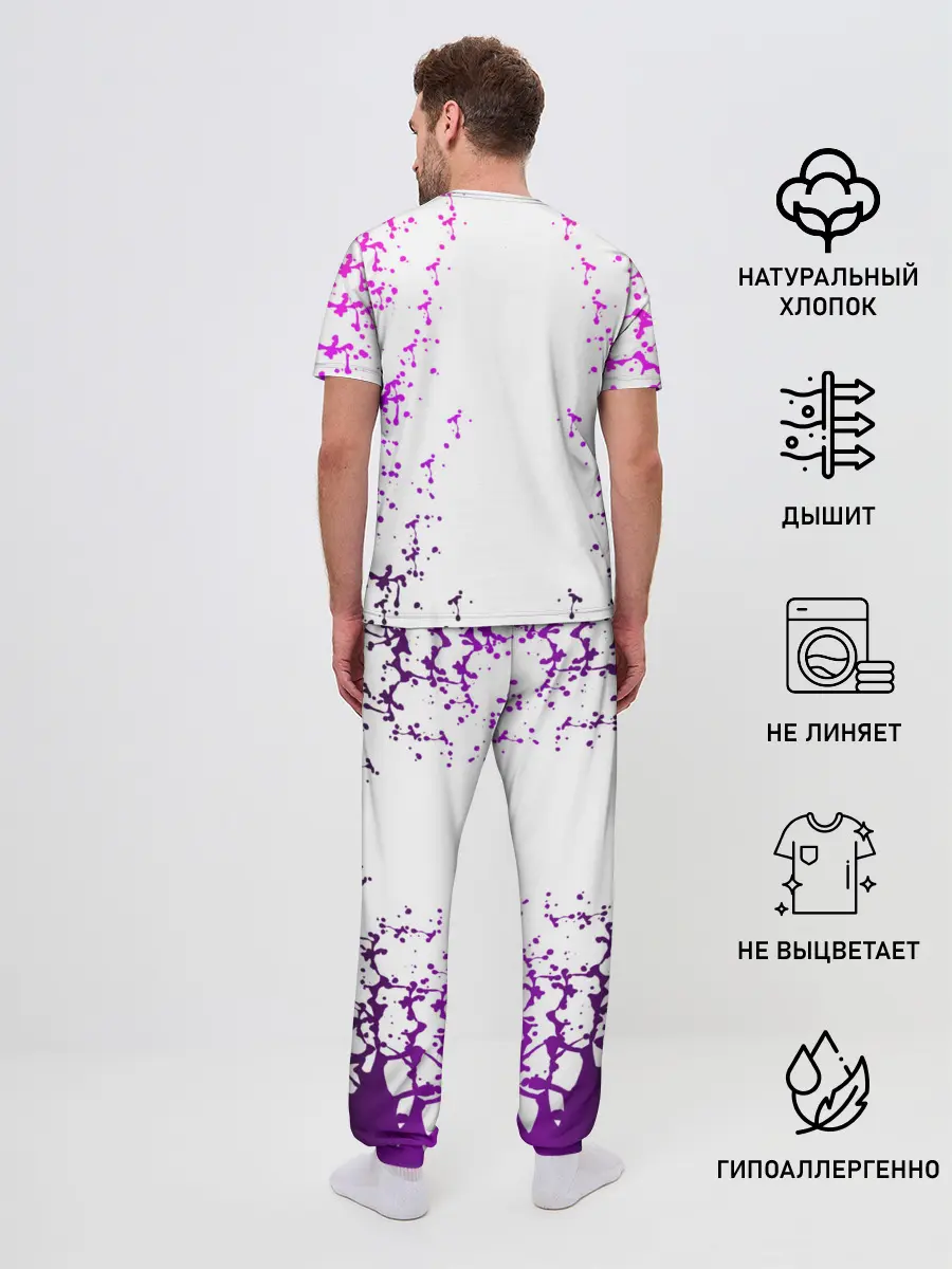 Мужская пижама с брюками / LEXUS