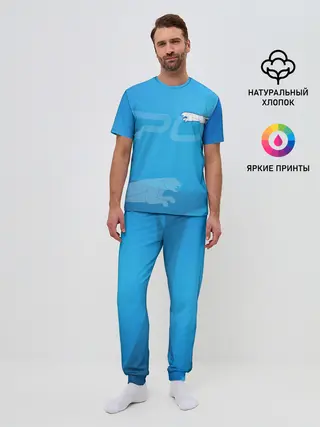 Мужская пижама с брюками / Спорт