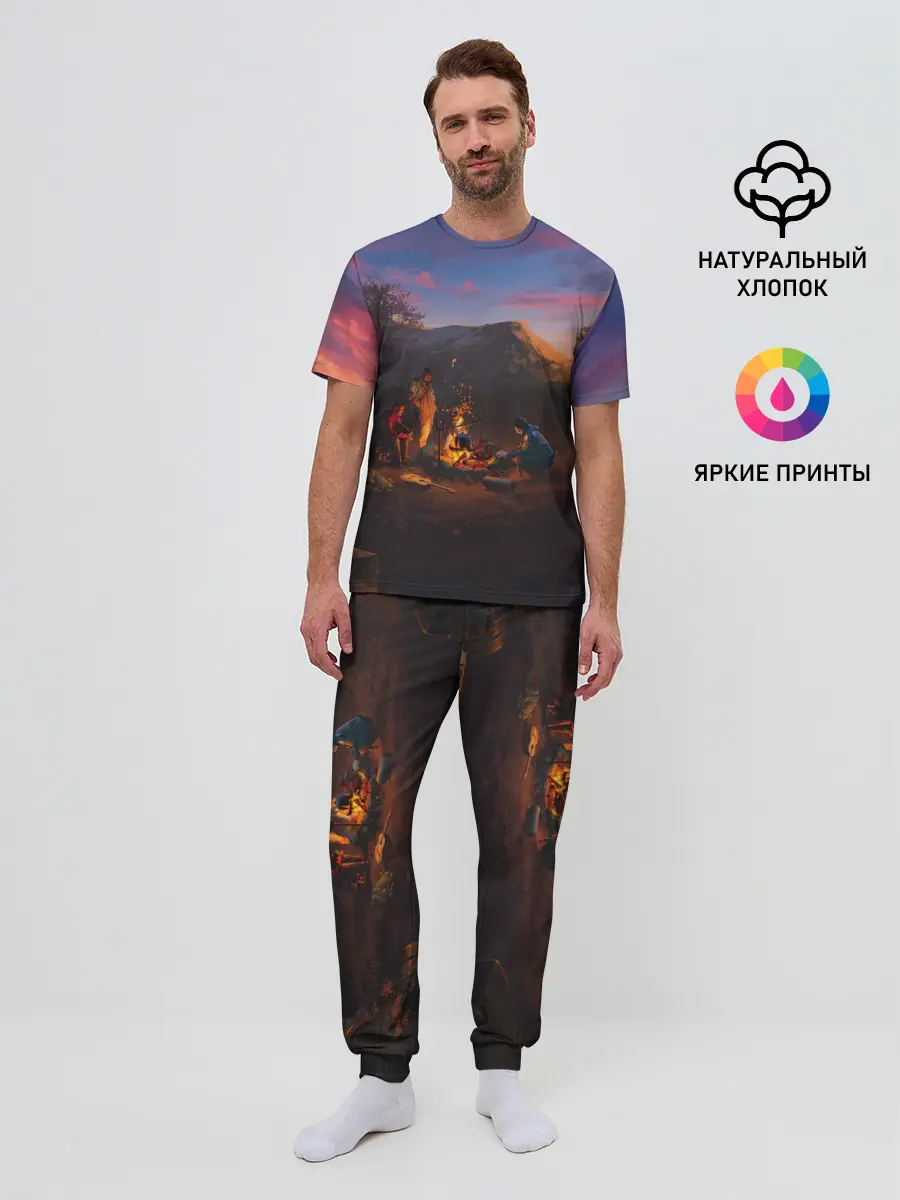 Мужская пижама с брюками / ATOM RPG