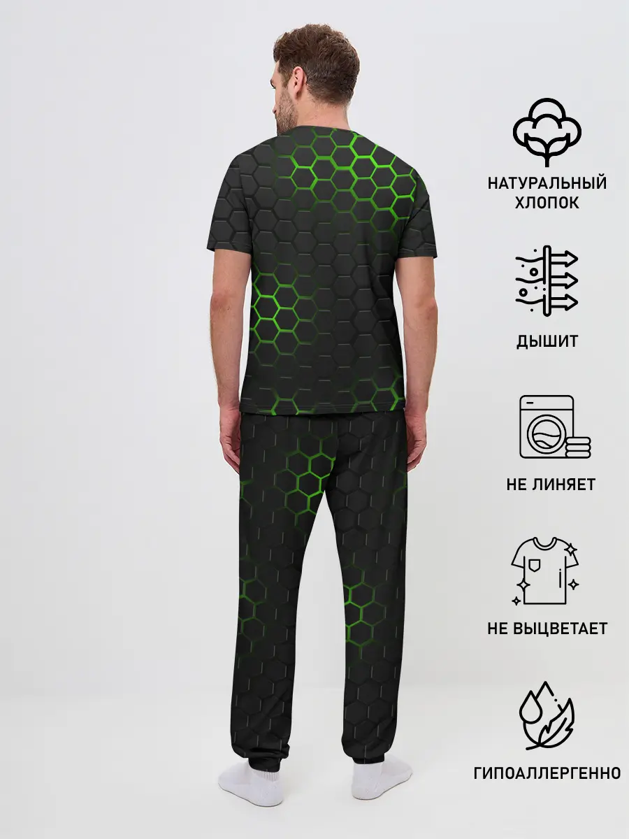 Мужская пижама с брюками / РОССИЯ