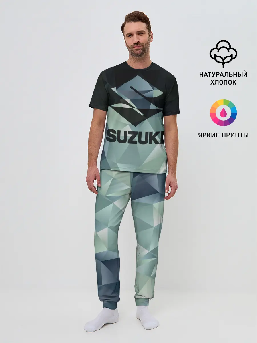 Мужская пижама с брюками / SUZUKI
