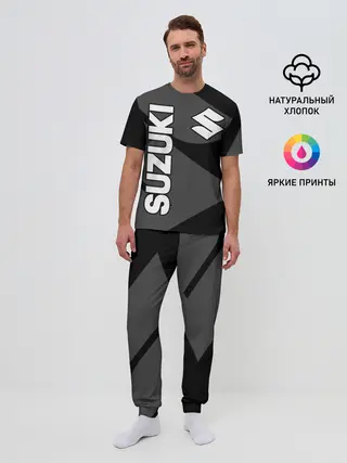 Мужская пижама с брюками / SUZUKI