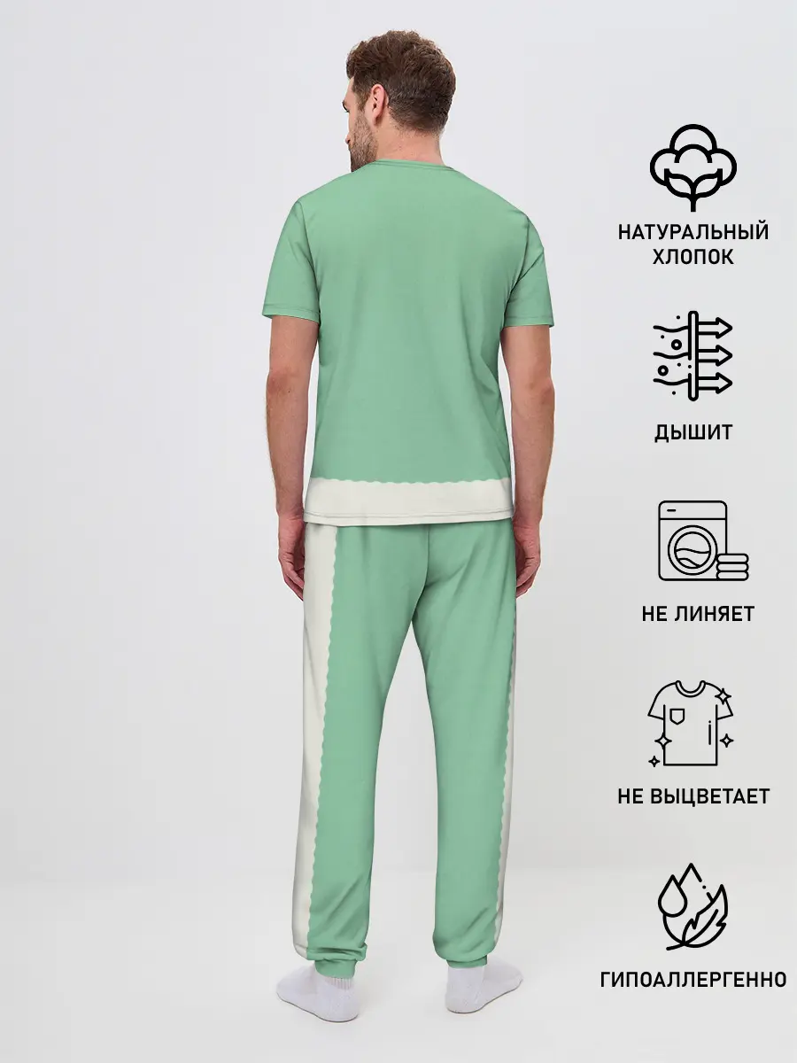 Мужская пижама с брюками / Animal Crossing