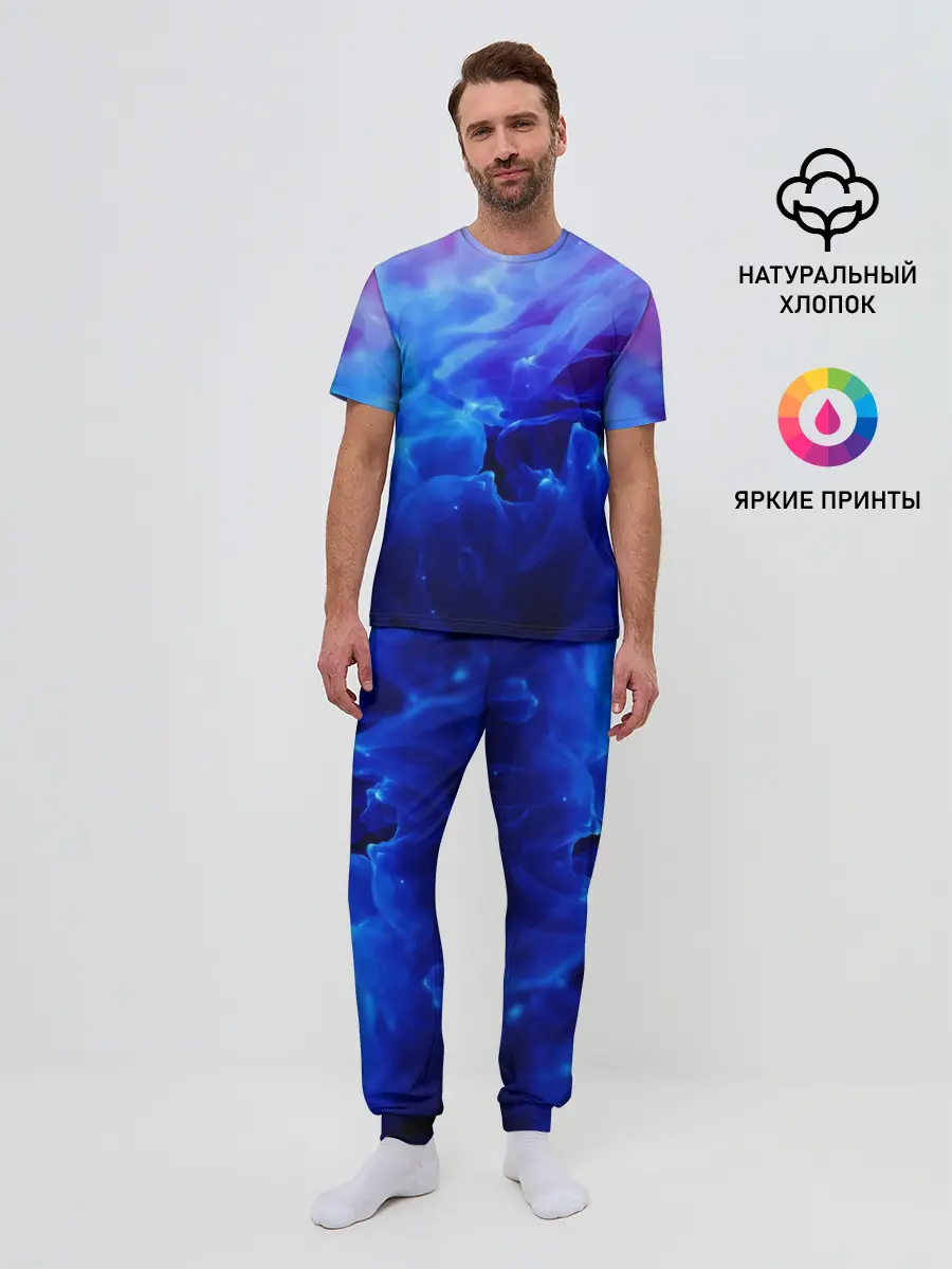 Мужская пижама с брюками / fire