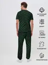 Мужская пижама с брюками / Пальмовые листья