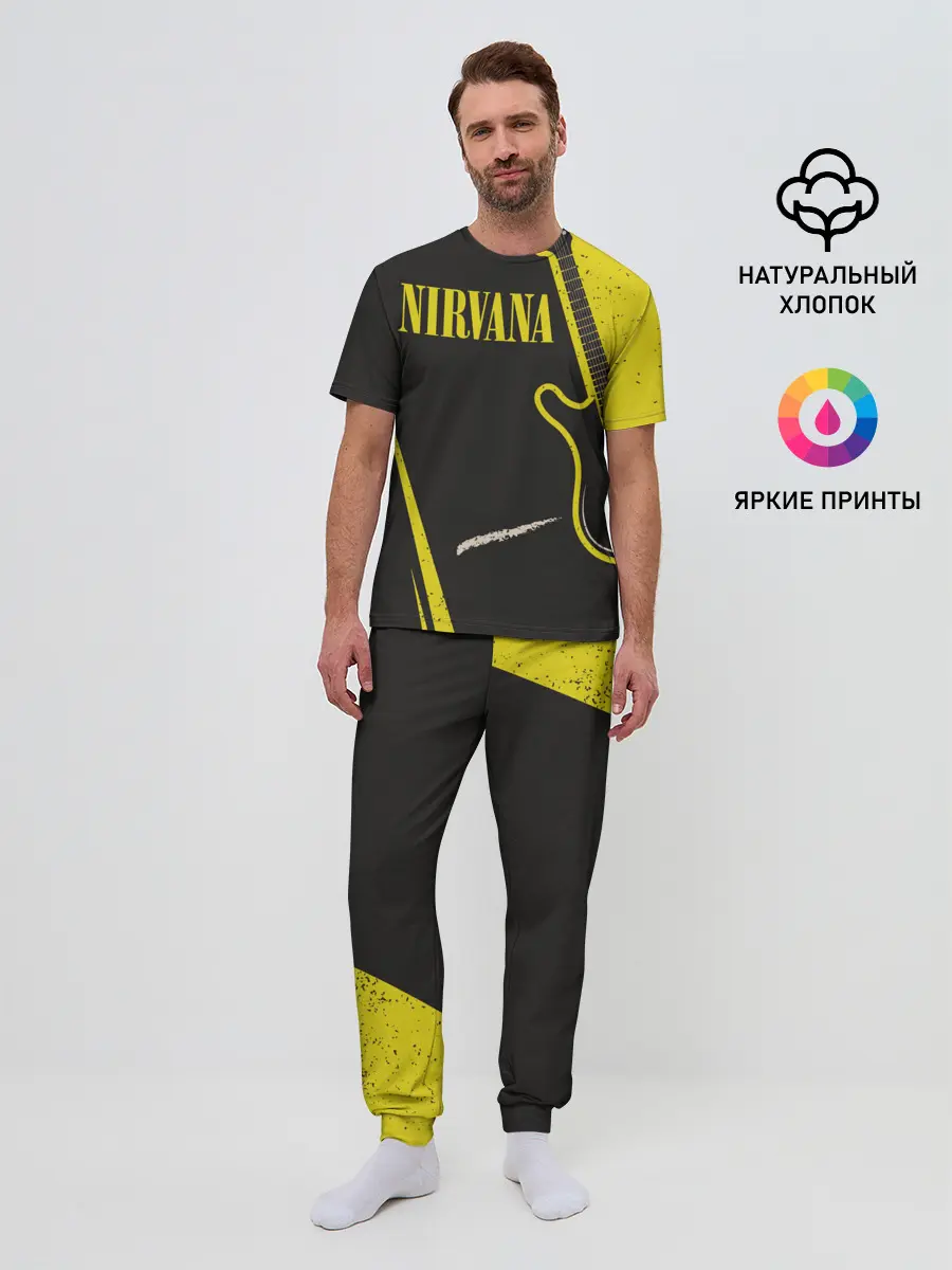 Мужская пижама с брюками / Nirvana