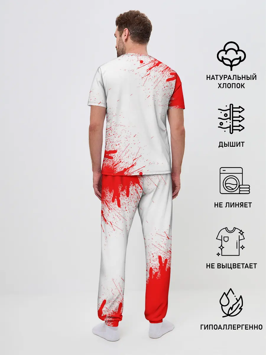 Мужская пижама с брюками / lexus