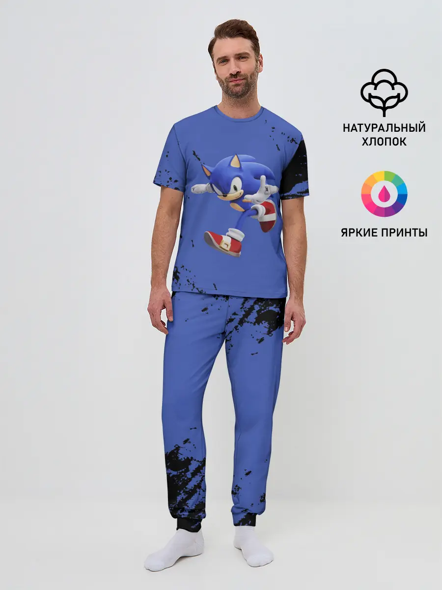 Мужская пижама с брюками / sonic