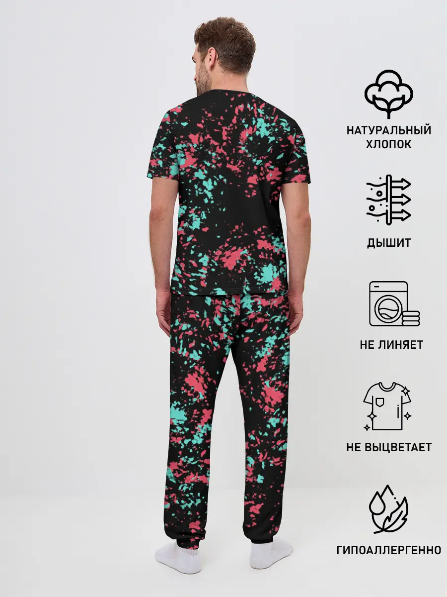 Мужская пижама с брюками / Marshmello