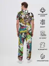 Мужская пижама с брюками / Стикеры