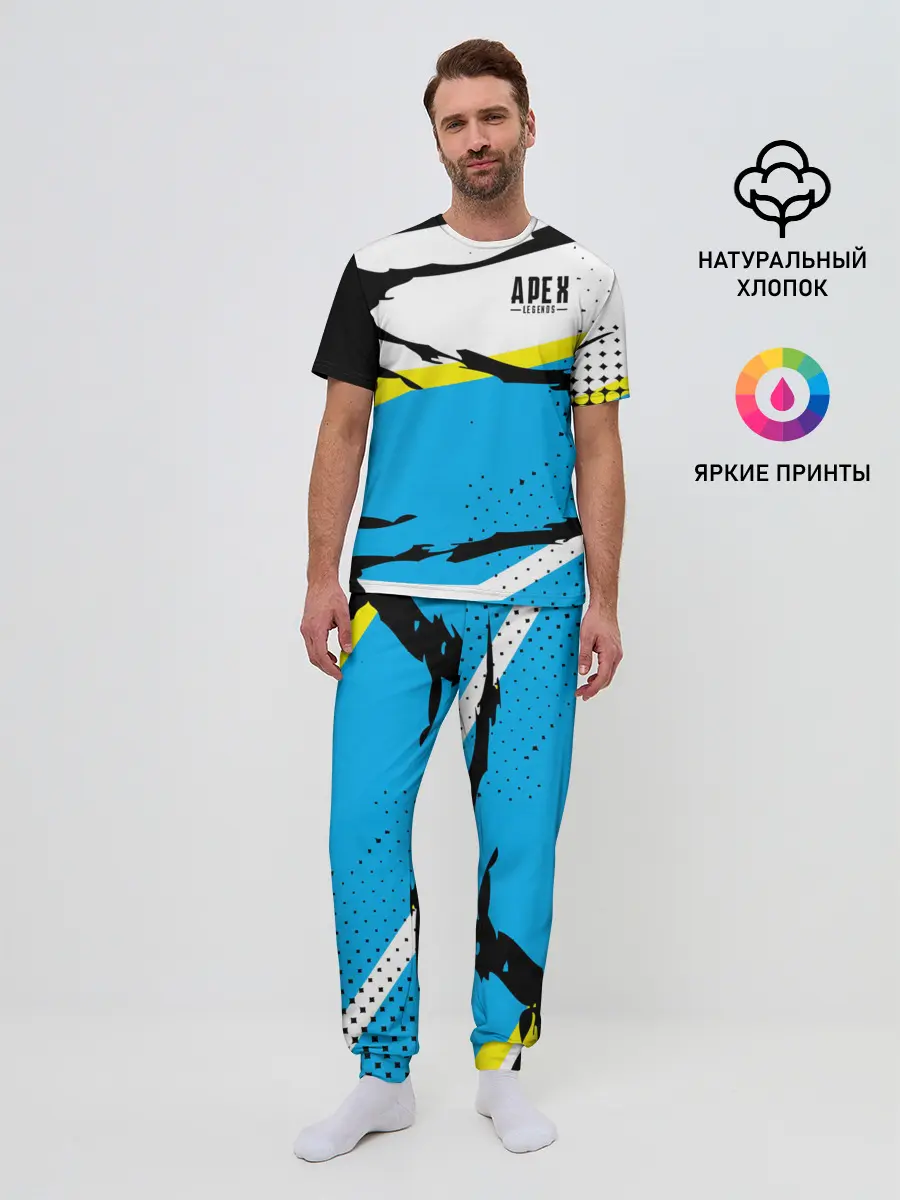 Мужская пижама с брюками / Apex Legends