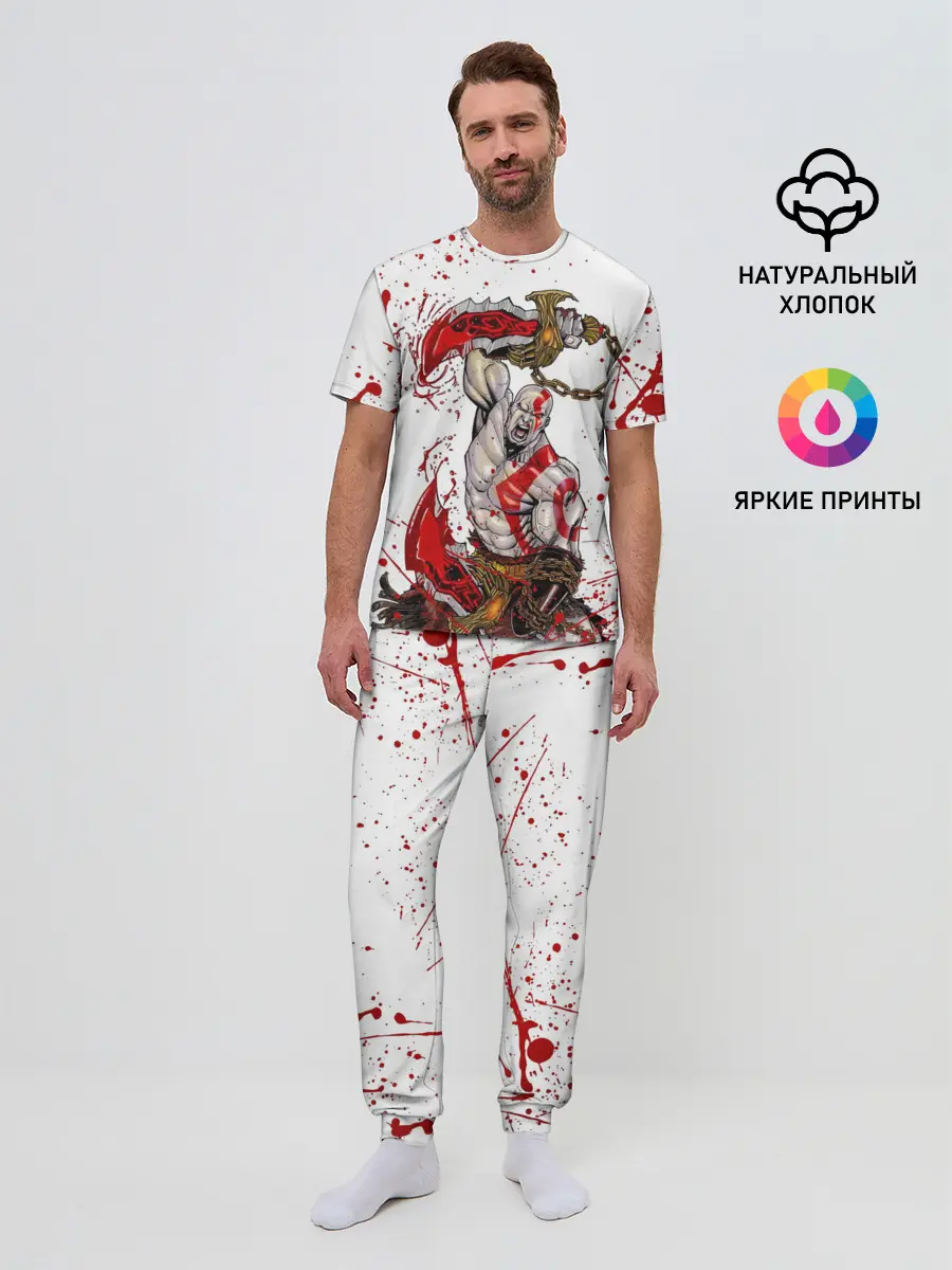 Мужская пижама с брюками / GOD OF WAR