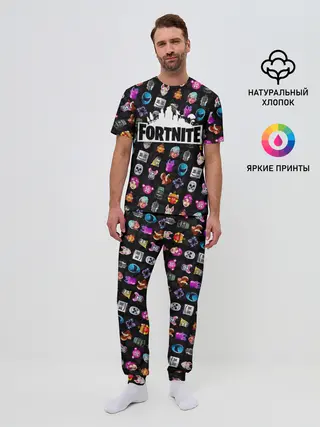 Мужская пижама с брюками / FORTNITE