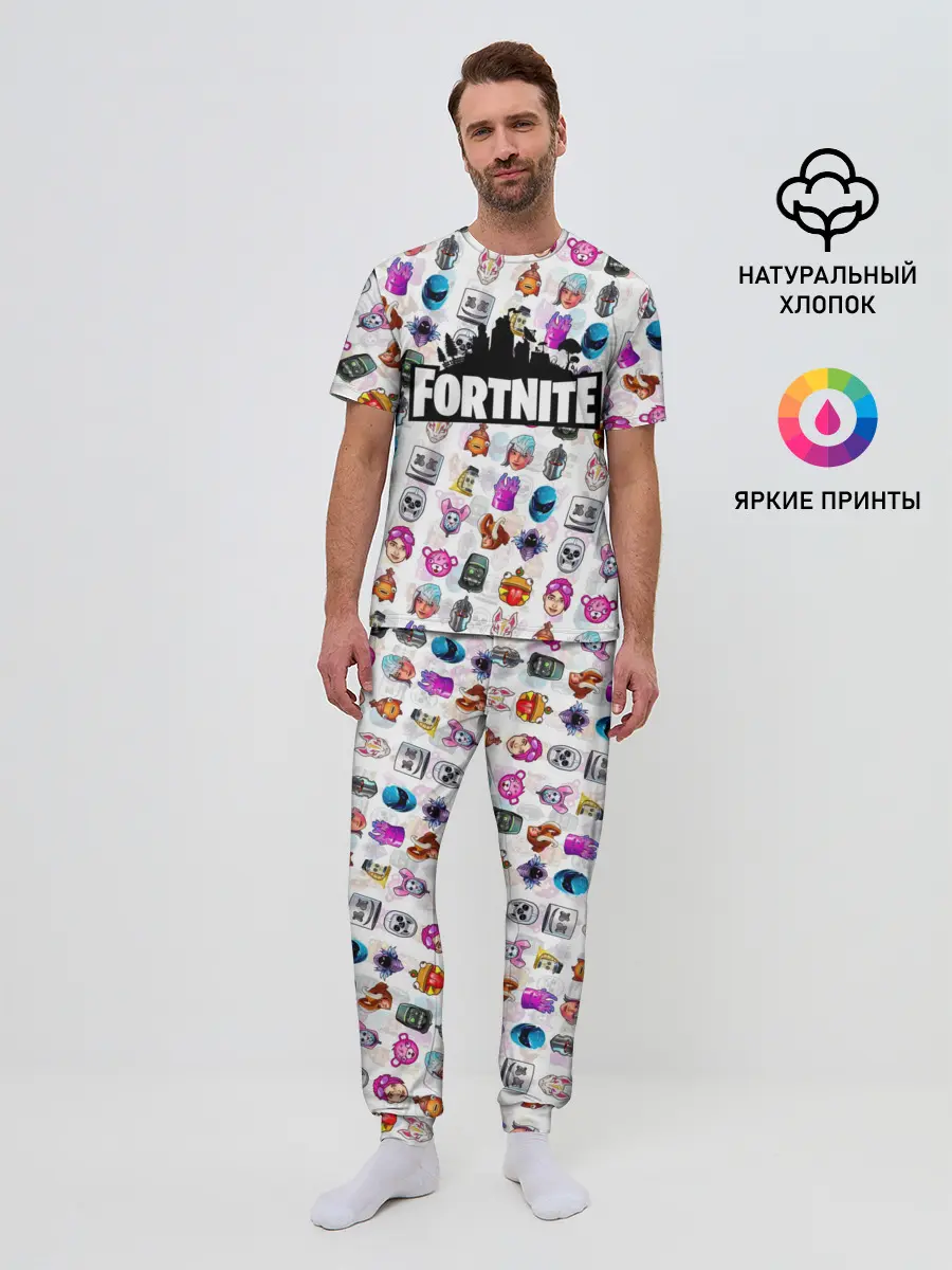 Мужская пижама с брюками / FORTNITE