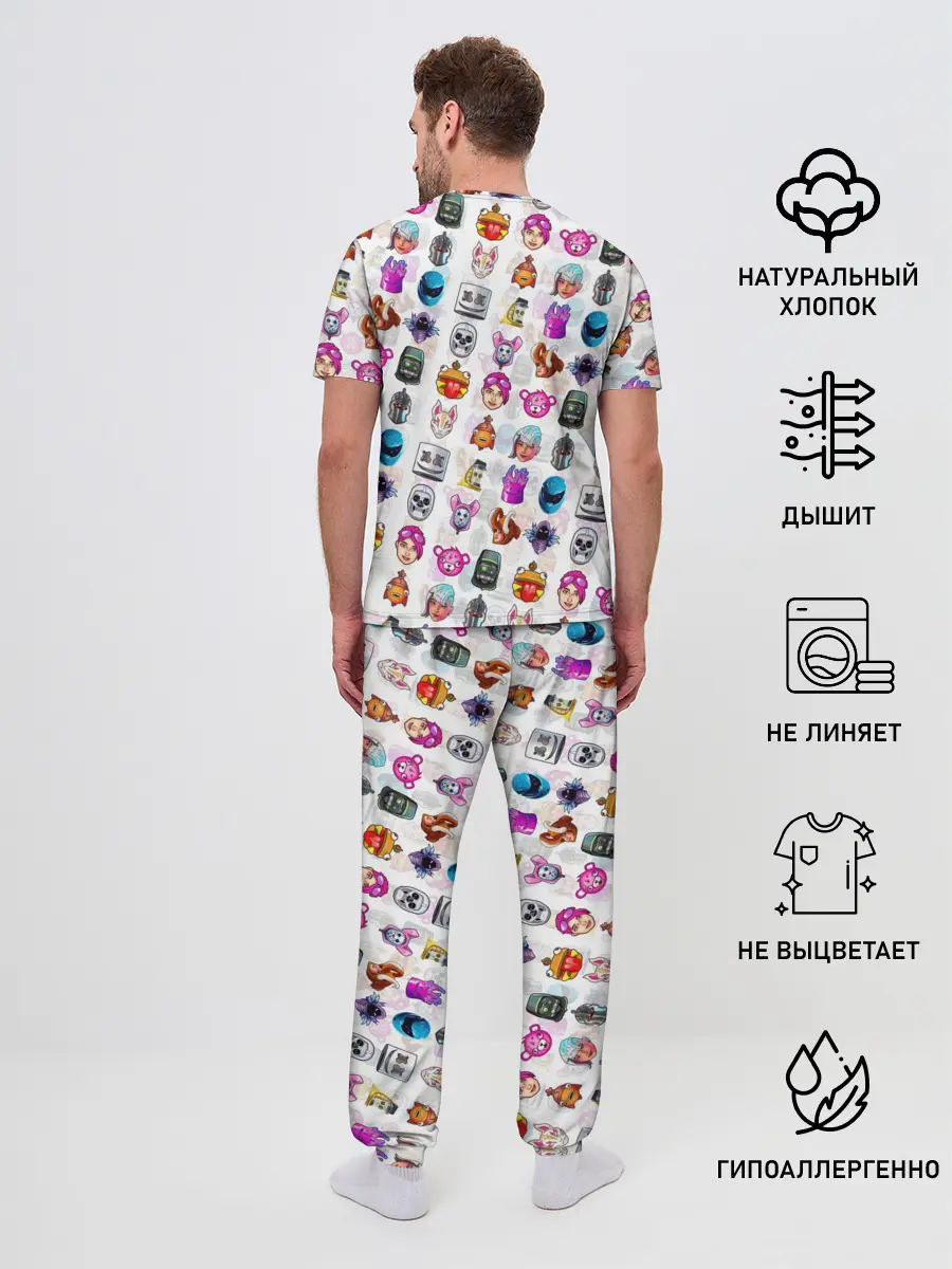 Мужская пижама с брюками / FORTNITE
