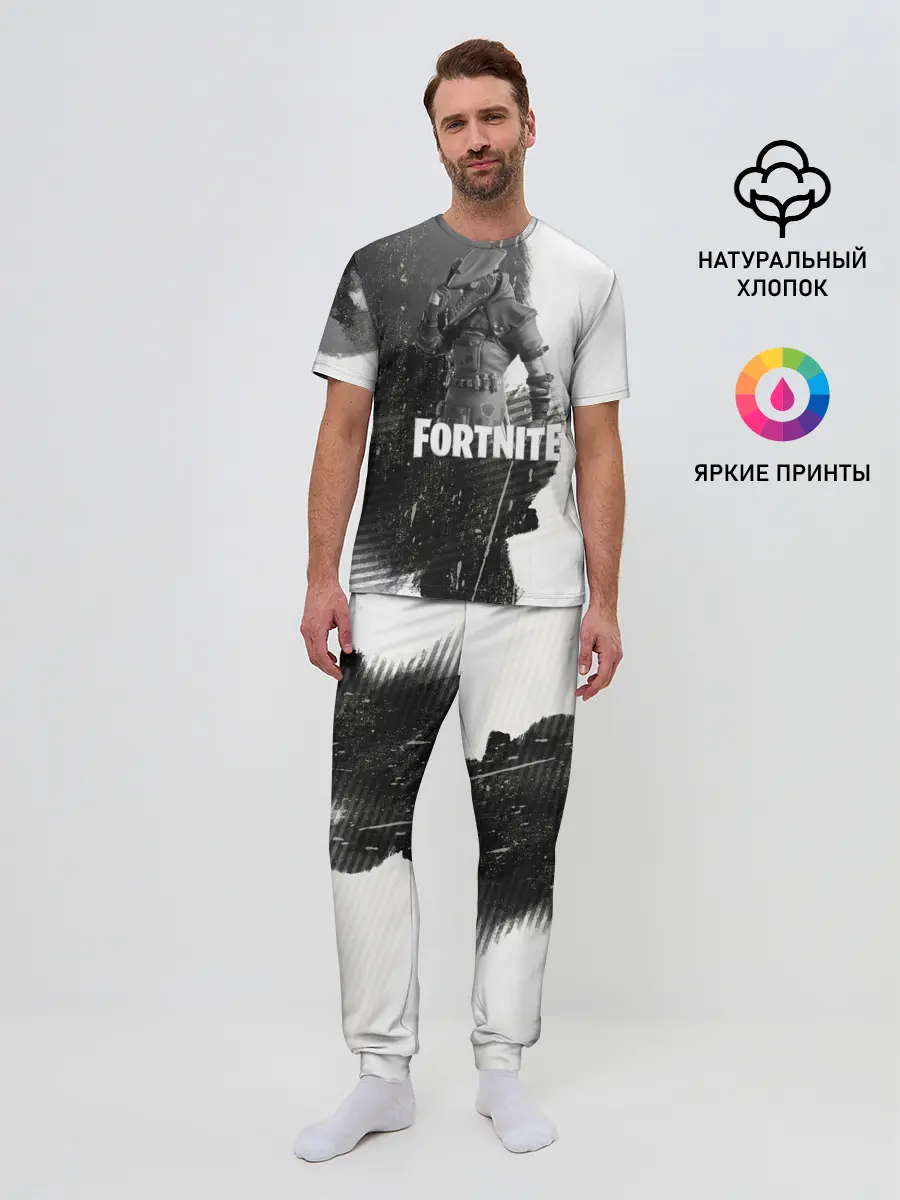 Мужская пижама с брюками / Fortnite