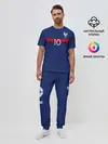 Мужская пижама с брюками / Mbappe home EURO 2020