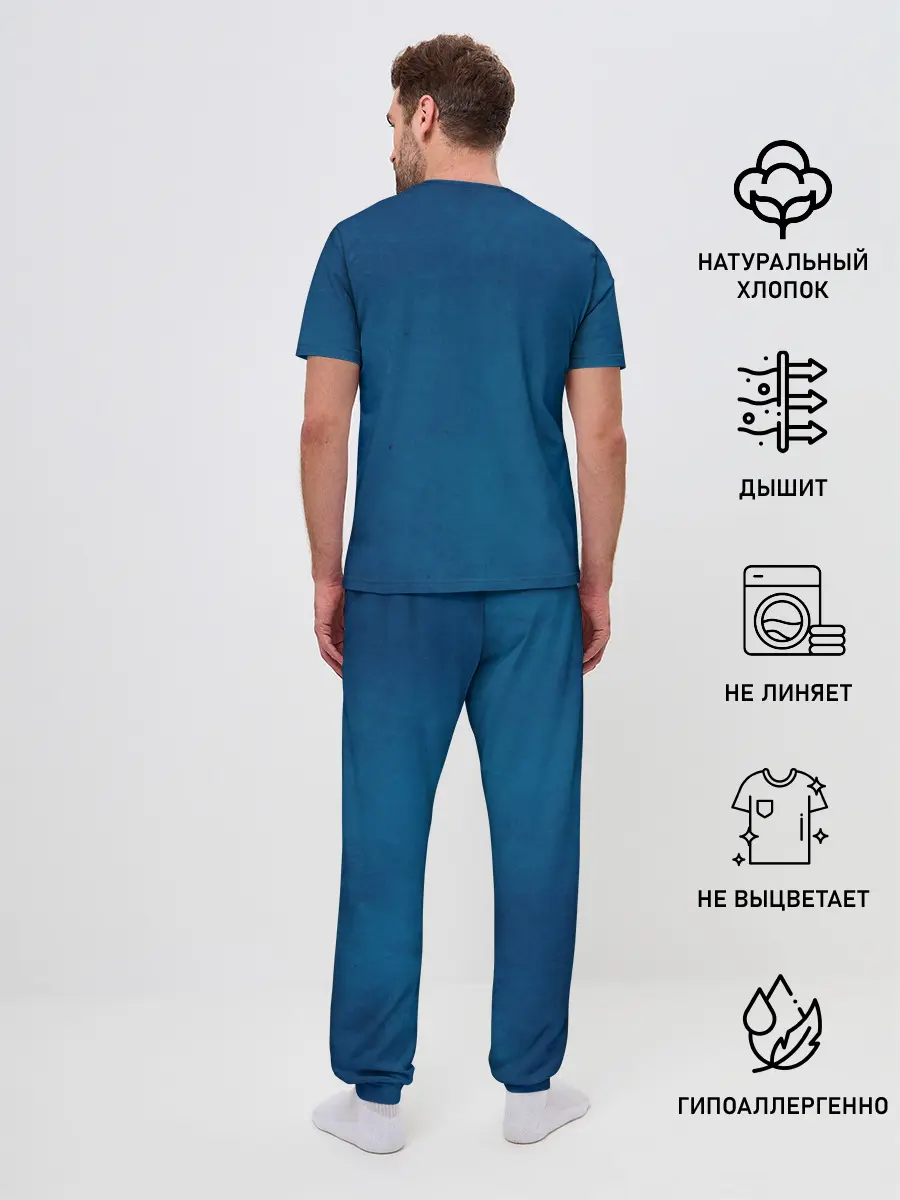 Мужская пижама с брюками / Straw hat pirates