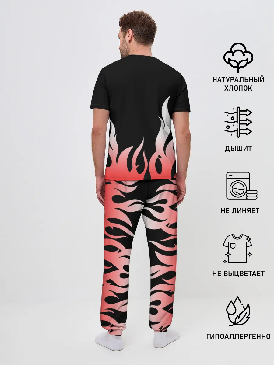 Мужская пижама с брюками / BTS