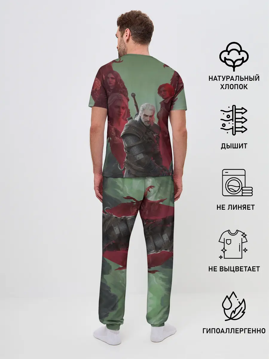 Мужская пижама с брюками / The Witcher 5-летие