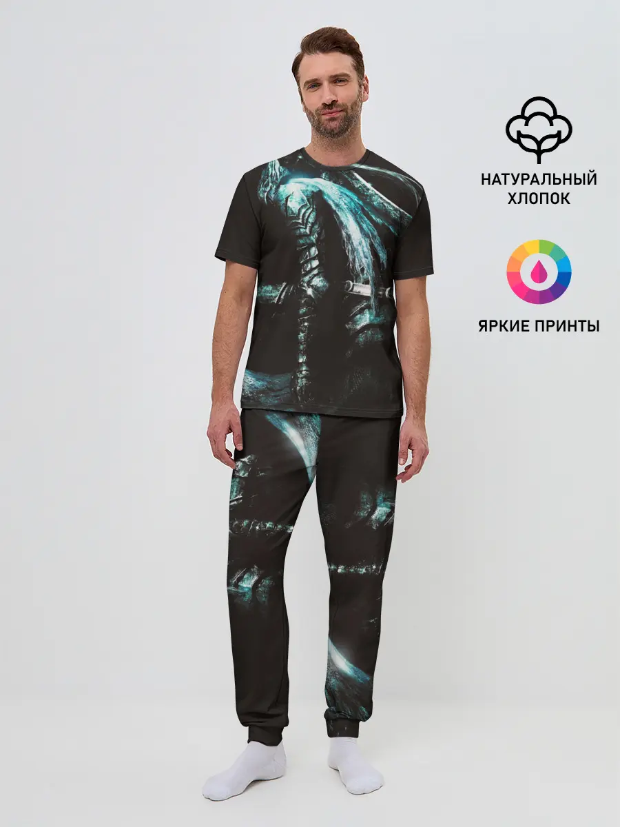 Мужская пижама с брюками / Dark Souls 3 Artorias art