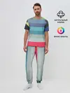 Мужская пижама с брюками / ТЕКСТУРА ЛИНИИ