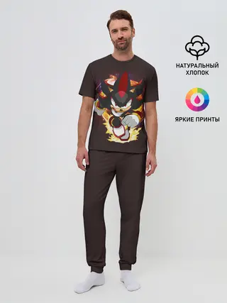 Мужская пижама с брюками / Sonic. Шедоу