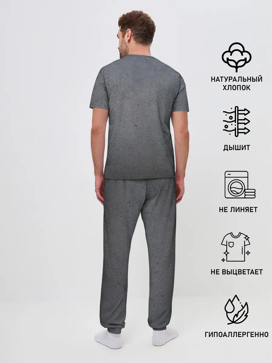 Мужская пижама с брюками / Cat Sonic