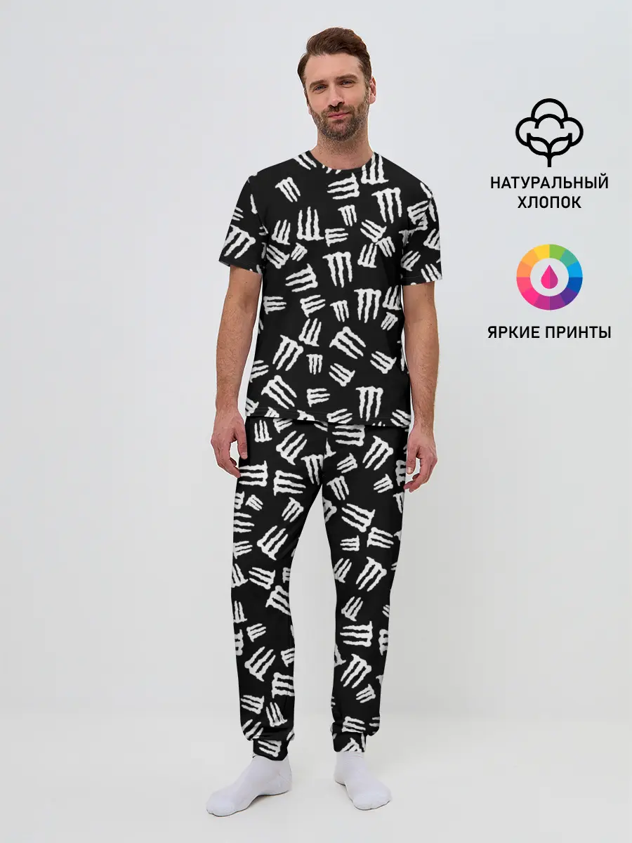 Мужская пижама с брюками / MONSTER ENERGY