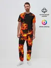 Мужская пижама с брюками / ОГОНЬ | FIRE