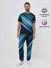 Мужская пижама с брюками / GEOMETRY STRIPES