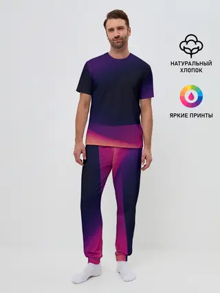 Мужская пижама с брюками / ABSTRACT