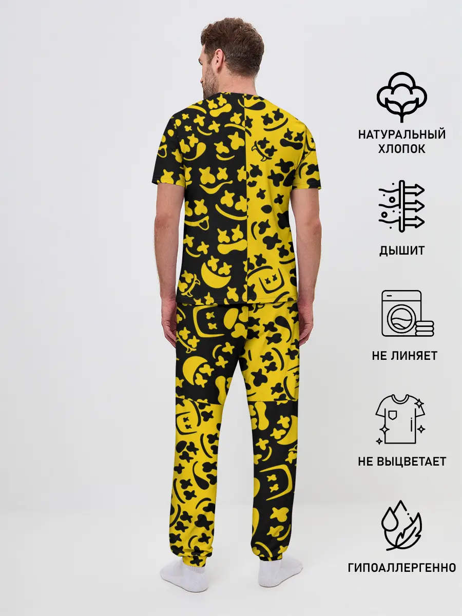 Мужская пижама с брюками / FORTNITE x MARSHMELLO