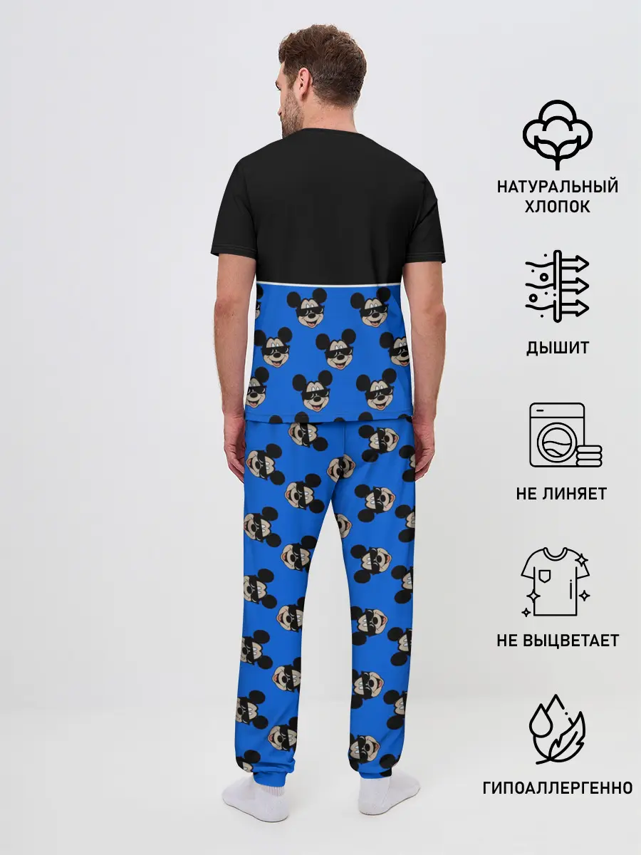 Мужская пижама с брюками / Disney.Микки Маус