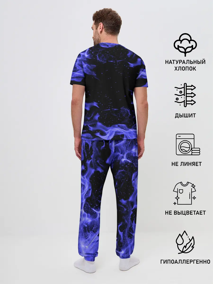 Мужская пижама с брюками / BMW