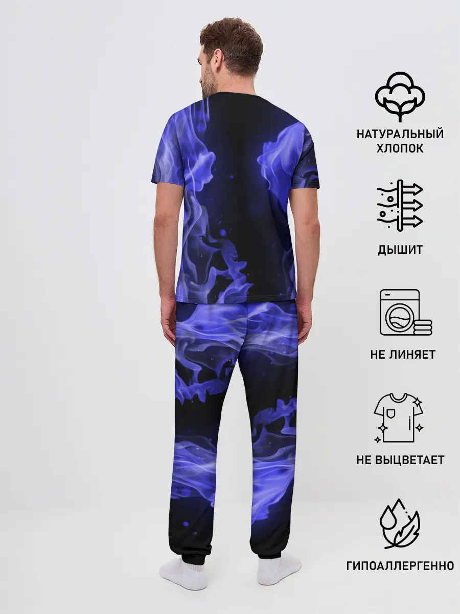 Мужская пижама с брюками / BMW