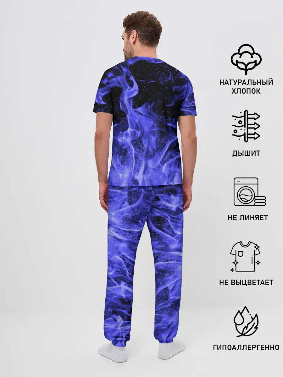 Мужская пижама с брюками / MITSUBISHI
