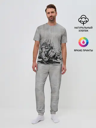 Мужская пижама с брюками / Batman: Arkham Knight