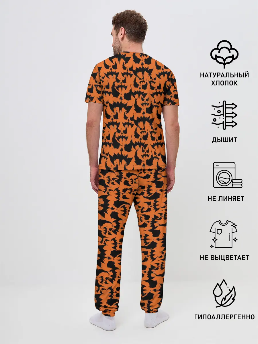 Мужская пижама с брюками / Scarecrow pattern