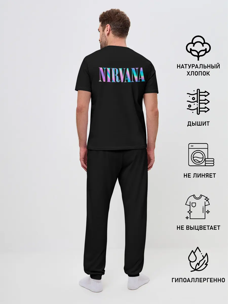 Мужская пижама с брюками / Nirvana